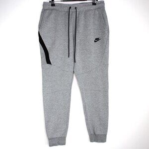 Nike Mens Medium 30 x 25 Gray Tech Fleece Sweatpants B1101